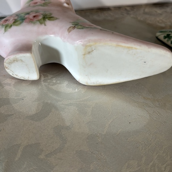 Victorian boot shoe, signed by an artist named "Sherry - Picture 6 of 8